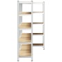 Estanterías resistentes 5 niveles 3 uds contrachapada y acero von , Industrieregale - Ref: Foro24-3307597, Preis: 157,35 €, R...