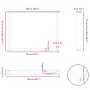 Patas para mesa comedor forma U 2uds antracita 100x(72-73) cm de , Patas para mesas - Ref: Foro24-4013214, Precio: 140,43 €, ...