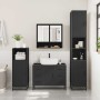 Juego de muebles de baño 2 pzas madera contrachapada negro by , Bathroom furniture - Ref: Foro24-3300930, Price: 194,62 €, Di...