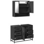 Juego de muebles de baño 2 pzas madera contrachapada negro by , Bathroom furniture - Ref: Foro24-3300930, Price: 194,62 €, Di...