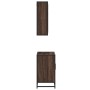 Set de muebles baño 2 pzas madera contrachapada marrón roble von , Badezimmermöbel - Ref: Foro24-3300889, Preis: 125,08 €, Ra...