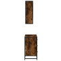 Set de muebles baño 2 pzas madera contrachapada roble ahumado von , Badezimmermöbel - Ref: Foro24-3300932, Preis: 199,31 €, R...