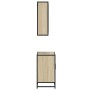 Set de muebles de baño 2 pzas madera contrachapada roble Sonoma von , Badezimmermöbel - Ref: Foro24-3300896, Preis: 170,43 €,...