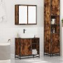 Set de muebles baño 2 pzas madera contrachapada roble ahumado von , Badezimmermöbel - Ref: Foro24-3300907, Preis: 150,49 €, R...