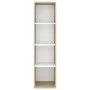 TV wall unit made of white oak plywood, measuring 37x37x142.5cm. by vidaXL, TV Furniture - Ref: Foro24-805494, Price: 65,44 €...