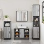 Set de muebles de baño 2 pzas madera contrachapada gris sonoma by , Bathroom furniture - Ref: Foro24-3300913, Price: 154,90 €...