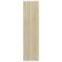 Sperrholz Wand-TV-Ständer Eiche weiß 37x37x142,5cm von vidaXL, TV-Möbel - Ref: Foro24-805494, Preis: 66,32 €, Rabatt: %