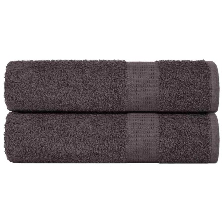 Toallas de ducha 2 uds 100% algodón antracita 70x140 cm 360 gsm von , Handtücher - Ref: Foro24-136685, Preis: 24,55 €, Rabatt: %