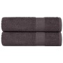 Toallas de ducha 2 uds 100% algodón antracita 70x140 cm 360 gsm von , Handtücher - Ref: Foro24-136685, Preis: 24,55 €, Rabatt: %