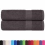 Toallas de ducha 2 uds 100% algodón antracita 70x140 cm 360 gsm von , Handtücher - Ref: Foro24-136685, Preis: 24,55 €, Rabatt: %