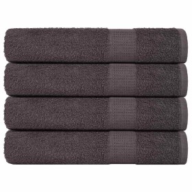 Törülközők 4 db antracit 100x200 cm 360 gsm 100% pamut von , Handtücher - Ref: Foro24-136698, Preis: 71,92 €, Rabatt: %