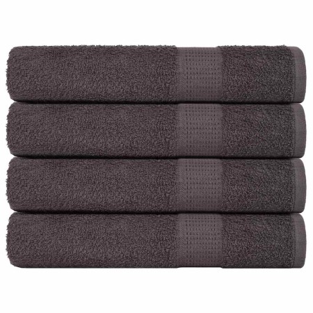Törülközők 4 db antracit 100x200 cm 360 gsm 100% pamut von , Handtücher - Ref: Foro24-136698, Preis: 71,92 €, Rabatt: %