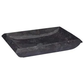Black marble sink 50x35x10 cm by vidaXL, Sinks - Ref: Foro24-149163, Price: 132,94 €, Discount: %