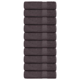 Toallas de baño 10 uds antracita 100x150 cm 360gsm 100% algodón von , Handtücher - Ref: Foro24-136691, Preis: 101,12 €, Rabat...