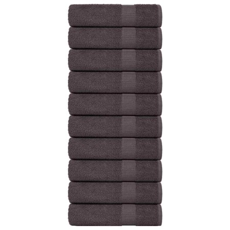 Toallas de baño 10 uds antracita 100x150 cm 360gsm 100% algodón von , Handtücher - Ref: Foro24-136691, Preis: 103,10 €, Rabat...