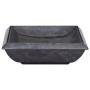 Lavabo mármol negro 50x35x10 cm de vidaXL, Lavabos - Ref: Foro24-149163, Precio: 135,45 €, Descuento: %