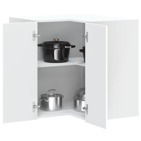 Mueble de cocina esquina pared Porto madera ingeniería blanca von , Küchenschränke - Ref: Foro24-854097, Preis: 95,42 €, Raba...