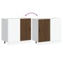 Mueble bajo de cocina porto roble marrón madera reconstituida von , Küchenschränke - Ref: Foro24-854305, Preis: 82,61 €, Raba...