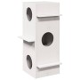 Casa para gatos madera maciza pino blanca 43x43x90 cm von , Katzenmöbel - Ref: Foro24-859299, Preis: 102,04 €, Rabatt: %