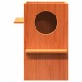 Casa para gatos cera marrón 43x43x60 cm madera maciza pino von , Katzenmöbel - Ref: Foro24-859303, Preis: 67,23 €, Rabatt: %