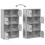Estantería madera de ingeniería gris sonoma 60x24x101,5 cm by , Bookcases and shelves - Ref: Foro24-860396, Price: 82,70 €, D...
