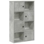 Estantería de madera de ingeniería gris hormigón 60x24x101,5 cm de , Librerías y estanterías - Ref: Foro24-860394, Precio: 75...