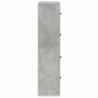 Estantería de madera de ingeniería gris hormigón 60x24x101,5 cm de , Librerías y estanterías - Ref: Foro24-860394, Precio: 75...
