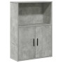 Estantería de madera de ingeniería gris hormigón 60x24x85 cm von , Bücherregale und Regale - Ref: Foro24-860412, Preis: 56,29...