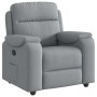 Sillón reclinable de tela gris claro by , Armchairs - Ref: Foro24-4015680, Price: 226,22 €, Discount: %
