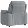 Sillón reclinable de tela gris claro de , Sillones - Ref: Foro24-4015680, Precio: 226,09 €