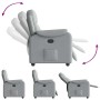 Sillón reclinable de tela gris claro by , Armchairs - Ref: Foro24-4015680, Price: 226,22 €, Discount: %