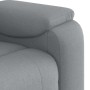 Sillón reclinable de tela gris claro by , Armchairs - Ref: Foro24-4015680, Price: 226,22 €, Discount: %