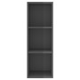 Wand-TV-Schrank aus glänzendem grauem Sperrholz, 37 x 37 x 107 cm von vidaXL, TV-Möbel - Ref: Foro24-805488, Preis: 36,91 €, ...