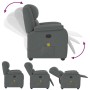 Sillón de masaje reclinable de tela gris oscuro von , Sessel - Ref: Foro24-4015711, Preis: 262,12 €, Rabatt: %