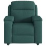 Sillón de masaje reclinable de tela verde oscuro de , Sillones - Ref: Foro24-4015696, Precio: 200,62 €, Descuento: %