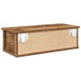 Armario pared madera ingeniería madera envejecida 60x26x18,5 cm by , Shelves and shelves - Ref: Foro24-855858, Price: 47,55 €...