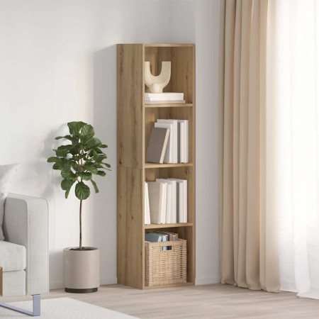 Mueble de TV/Librería roble artesanal 36x30x143cm von , Regale und Regale - Ref: Foro24-855813, Preis: 79,75 €, Rabatt: %
