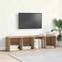 Mueble de TV/Librería roble artesanal 36x30x143cm von , Regale und Regale - Ref: Foro24-855813, Preis: 79,75 €, Rabatt: %