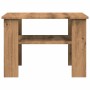 Mesa de centro madera de ingeniería roble artisan 60x60x42 cm de , Mesas de centro - Ref: Foro24-855795, Precio: 53,05 €, Des...