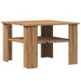 Mesa de centro madera de ingeniería roble artisan 60x60x42 cm de , Mesas de centro - Ref: Foro24-855795, Precio: 53,05 €, Des...