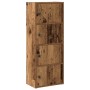 Estantería madera de ingeniería color envejecido 40x24x102 cm de , Librerías y estanterías - Ref: Foro24-860380, Precio: 72,9...