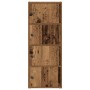 Estantería madera de ingeniería color envejecido 40x24x102 cm de , Librerías y estanterías - Ref: Foro24-860380, Precio: 72,9...