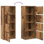 Estantería madera de ingeniería color envejecido 40x24x102 cm de , Librerías y estanterías - Ref: Foro24-860380, Precio: 72,9...