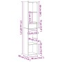 Estantería madera contrachapada madera vieja 36x30x171 cm by , Bookcases and shelves - Ref: Foro24-856046, Price: 90,65 €, Di...