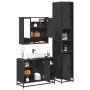 Juego de muebles de baño 3 pzas madera contrachapada negro von , Badezimmermöbel - Ref: Foro24-3301120, Preis: 305,55 €, Raba...