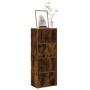 Estantería de madera de ingeniería roble ahumado 40x24x102 cm de , Librerías y estanterías - Ref: Foro24-860377, Precio: 74,1...