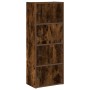 Estantería de madera de ingeniería roble ahumado 40x24x102 cm de , Librerías y estanterías - Ref: Foro24-860377, Precio: 74,1...