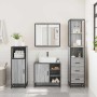 Set de muebles de baño 3 pzas madera contrachapada gris sonoma von , Badezimmermöbel - Ref: Foro24-3301148, Preis: 265,76 €, ...