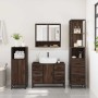 Set de muebles baño 3 pzas madera contrachapada roble marrón von , Badezimmermöbel - Ref: Foro24-3301174, Preis: 296,30 €, Ra...