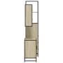 Set de muebles de baño 3 pzas madera contrachapada roble Sonoma von , Badezimmermöbel - Ref: Foro24-3301176, Preis: 258,01 €,...